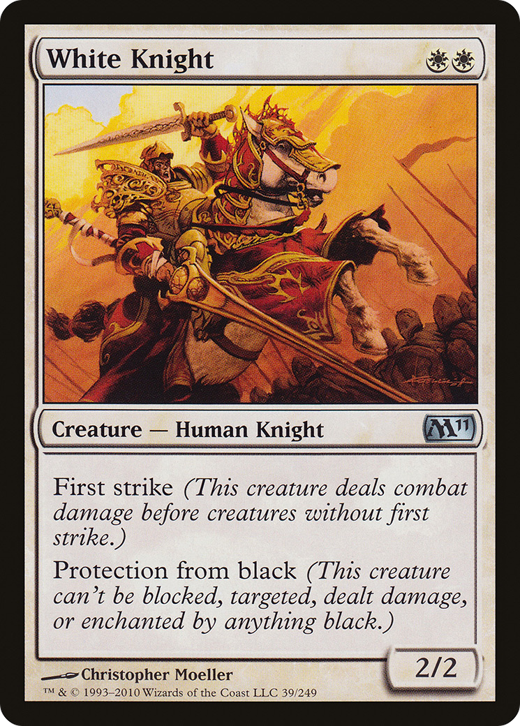 White Knight (M11-039) Foil