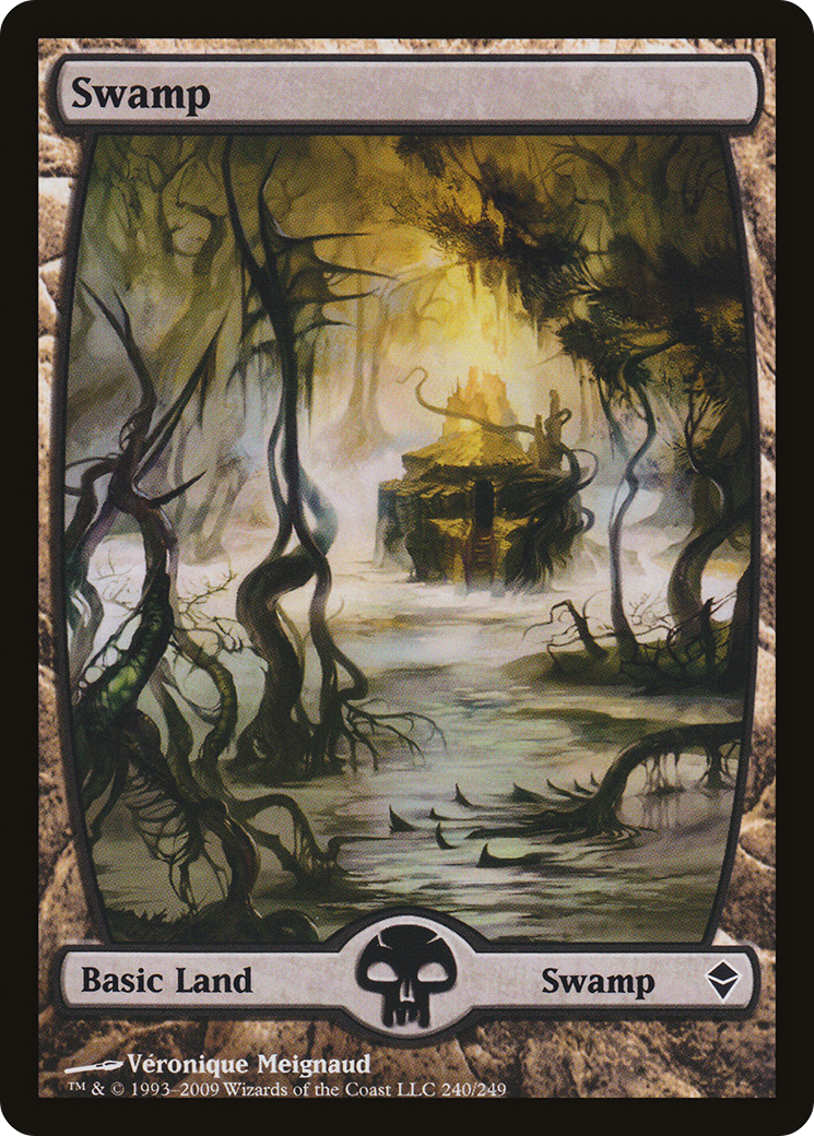 Swamp (240) - Full Art (ZEN-240) Foil