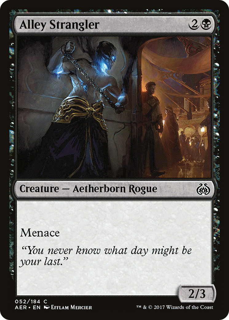 Alley Strangler (AER-052) Foil