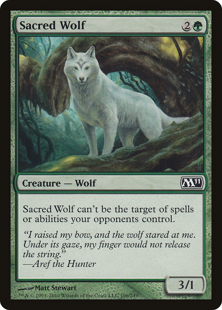 Sacred Wolf (M11-196)