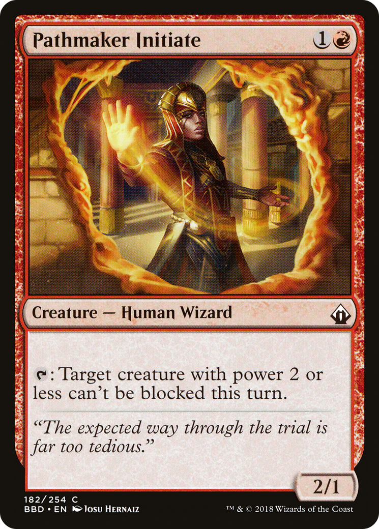 Pathmaker Initiate (BBD-182) Foil