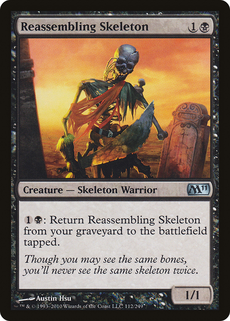 Reassembling Skeleton (M11-112) Foil