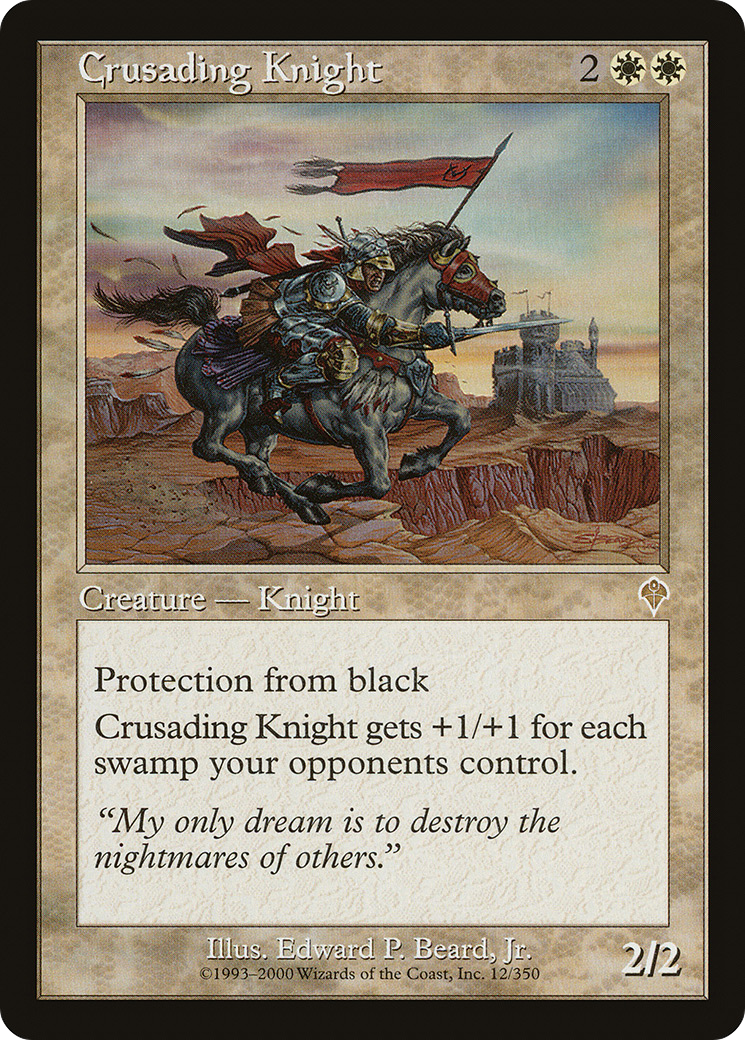 Crusading Knight (INV-012) Foil