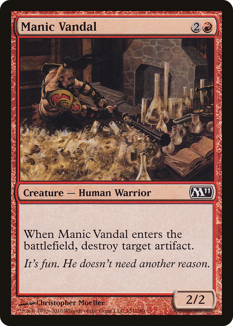 Manic Vandal (M11-151) Foil