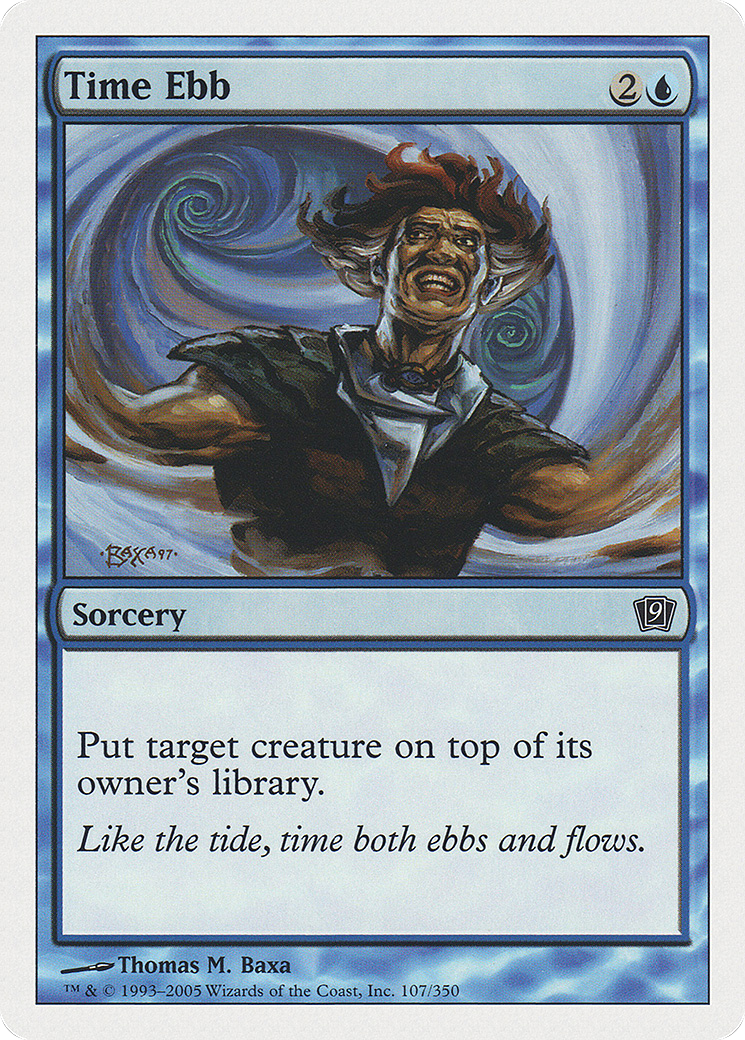 Time Ebb (9ED-107) Foil