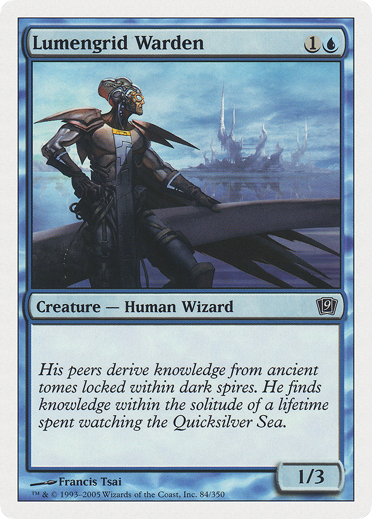 Lumengrid Warden (9ED-084) Foil