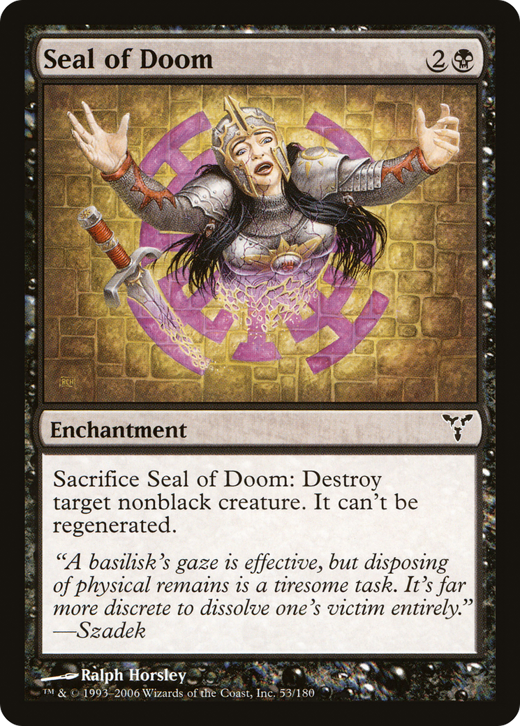 Seal of Doom Foil