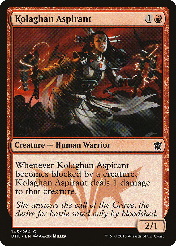 Kolaghan Aspirant (DTK-143) Foil