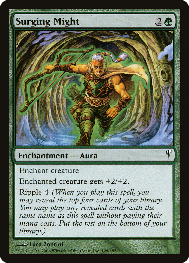 Surging Might (CSP-125) Foil