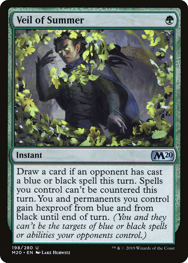 Veil of Summer (M20-198) Foil