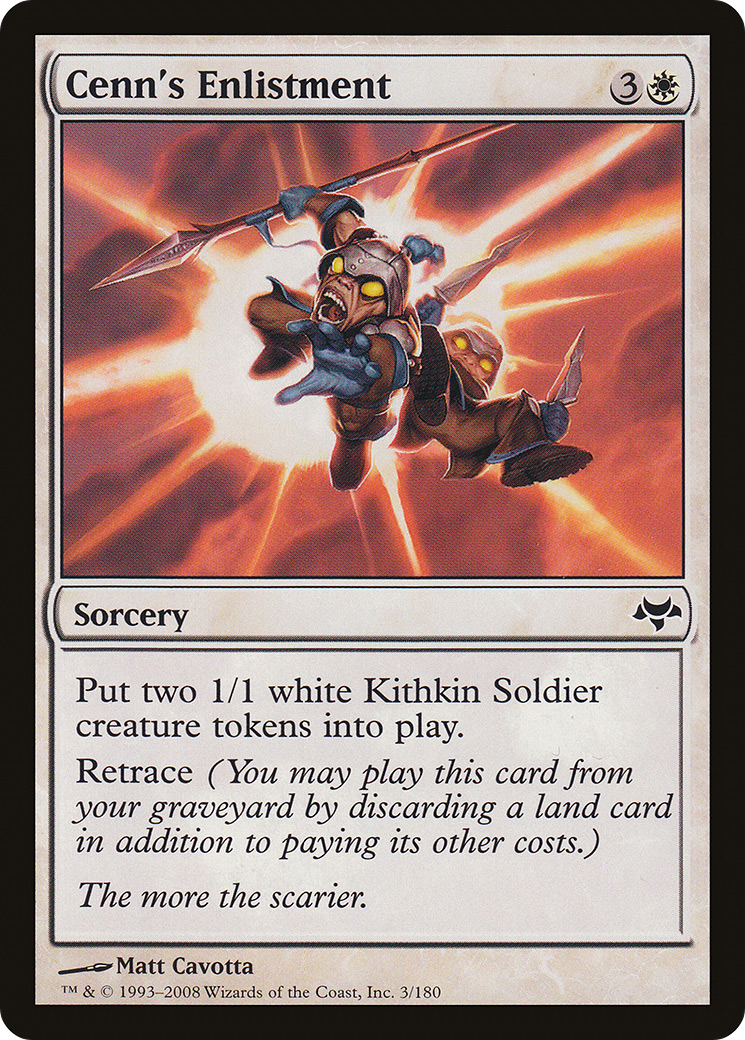 Cenn's Enlistment (EVE-003) Foil