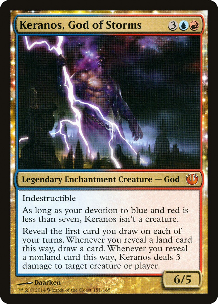 Keranos, God of Storms (JOU-151) Foil