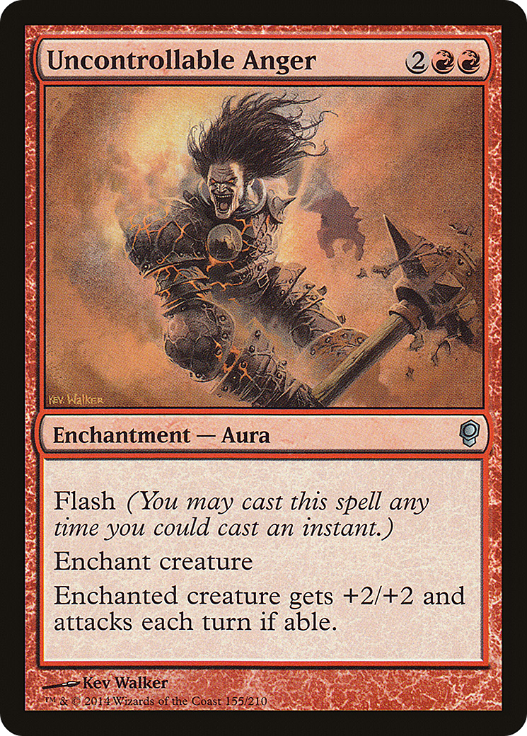 Uncontrollable Anger (CNS-155) Foil
