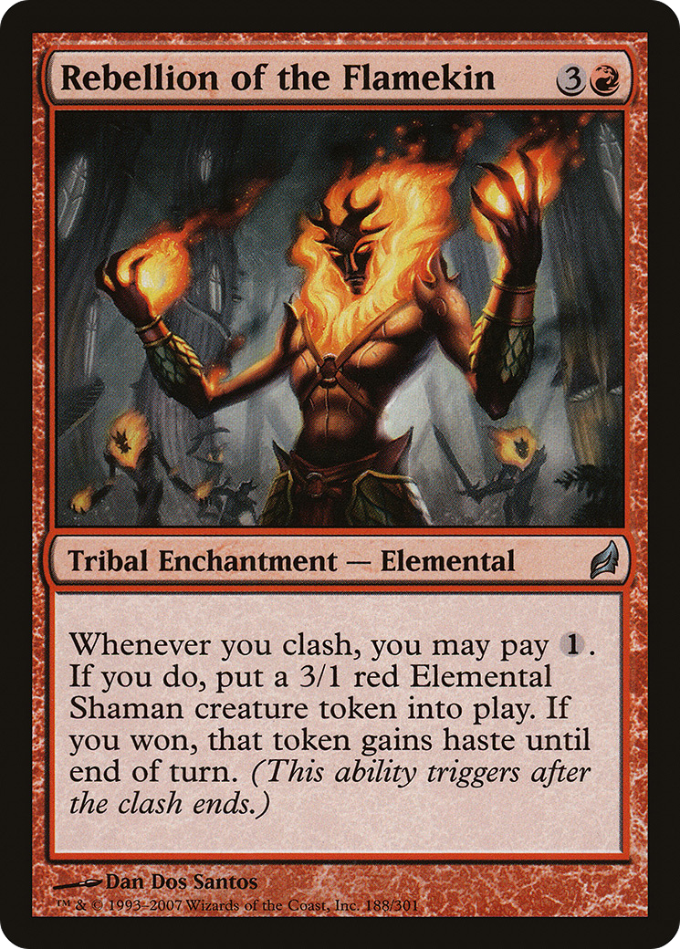 Rebellion of the Flamekin (LRW-188) Foil