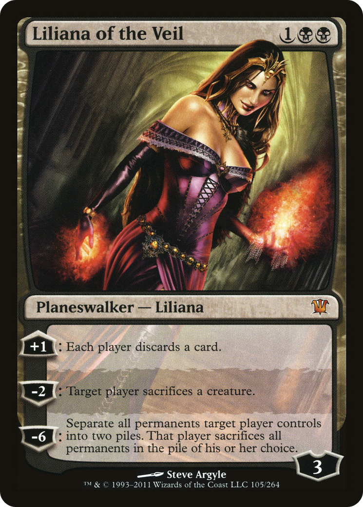 Liliana of the Veil (ISD-105) Foil