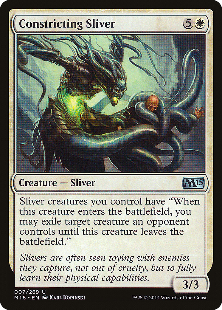 Constricting Sliver (M15-007)