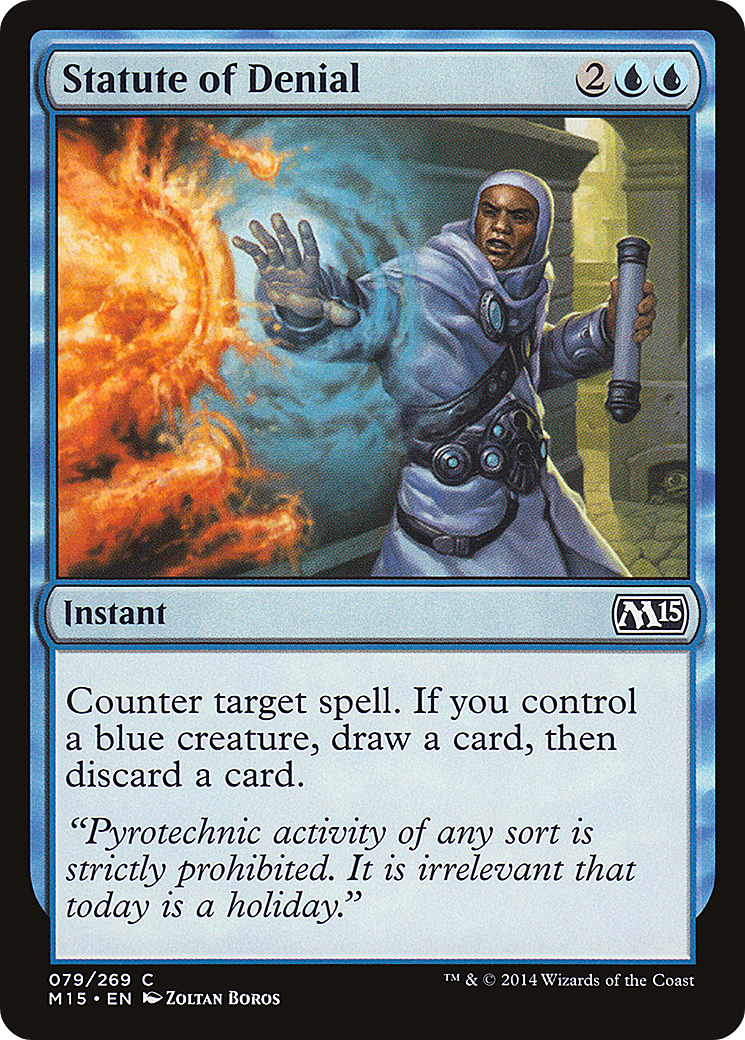 Statute of Denial (M15-079)