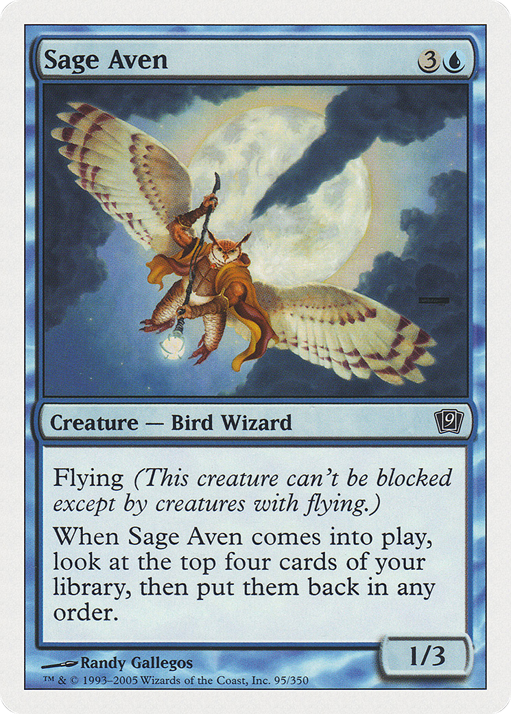 Sage Aven (9ED-095) Foil