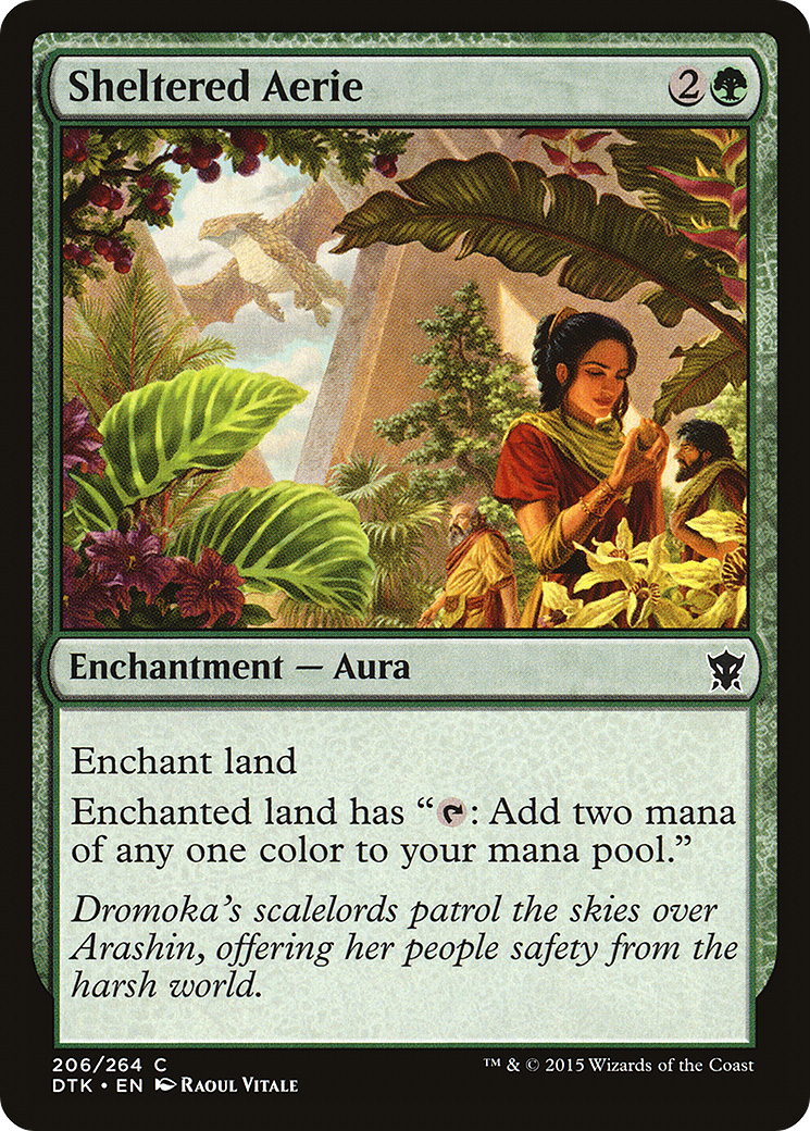 Sheltered Aerie (DTK-206) Foil