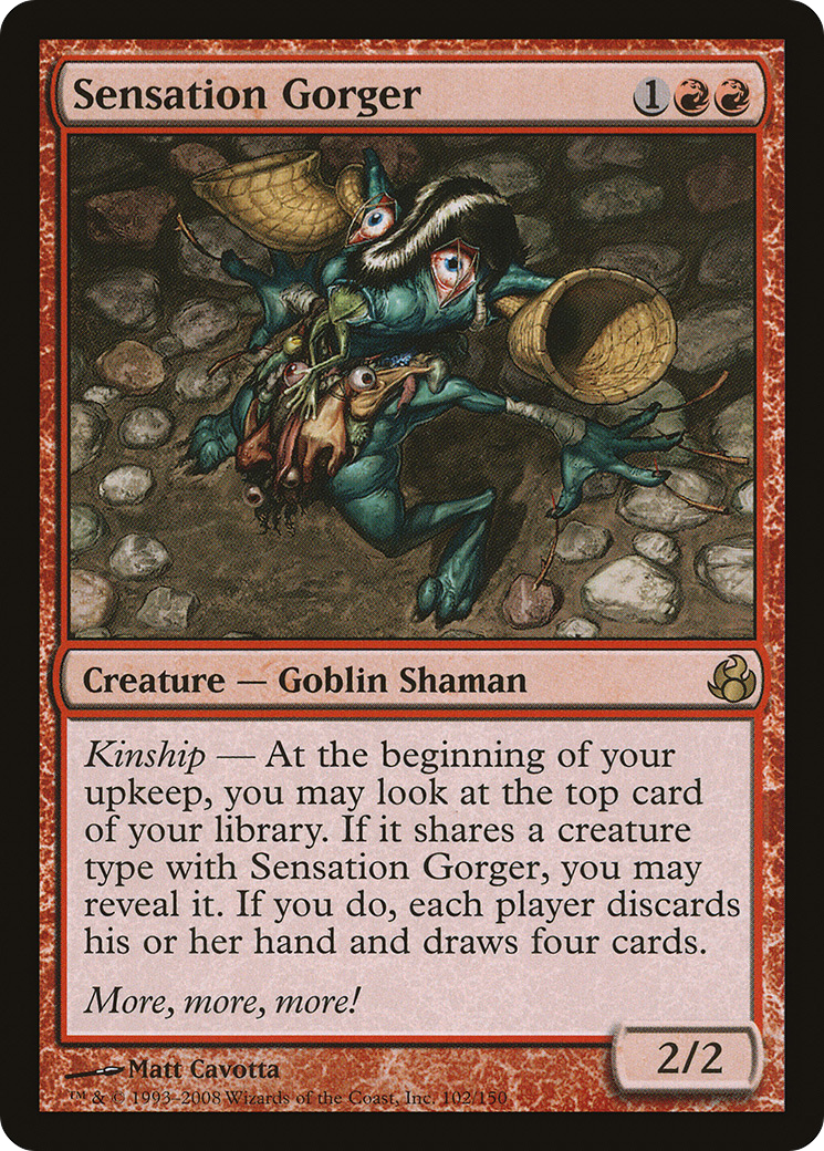 Sensation Gorger (MOR-102) Foil