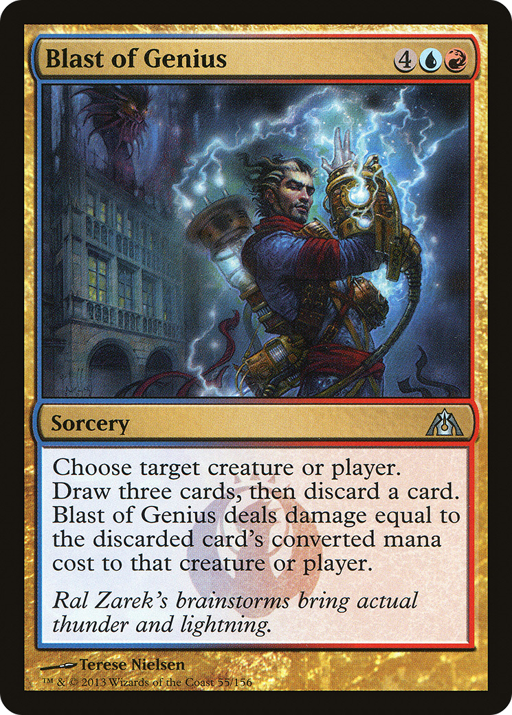 Blast of Genius (DGM-055) Foil