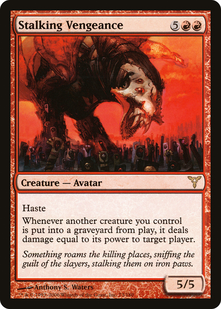 Stalking Vengeance Foil