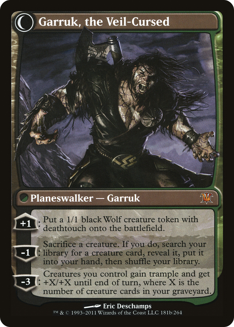 Garruk Relentless (ISD-181) Foil
