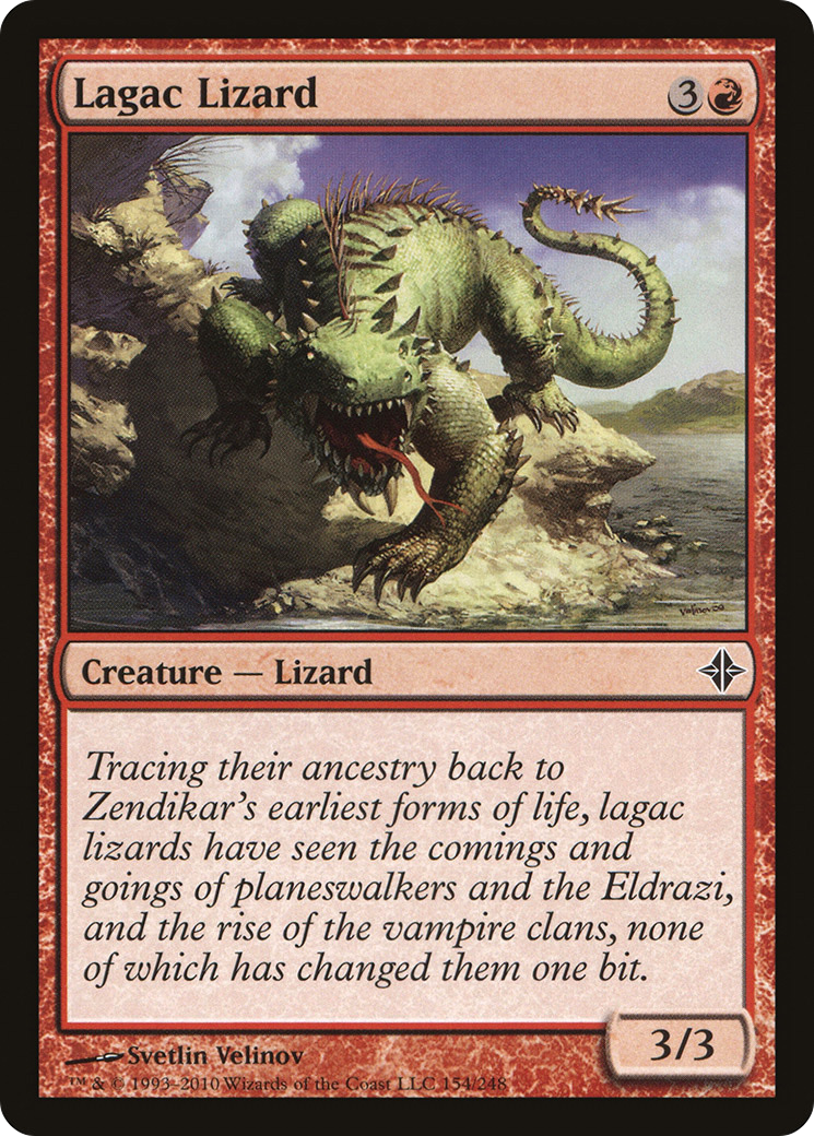 Lagac Lizard (ROE-154) Foil