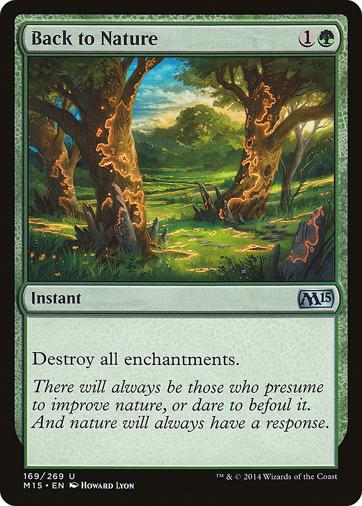 Back to Nature (M15-169) Foil