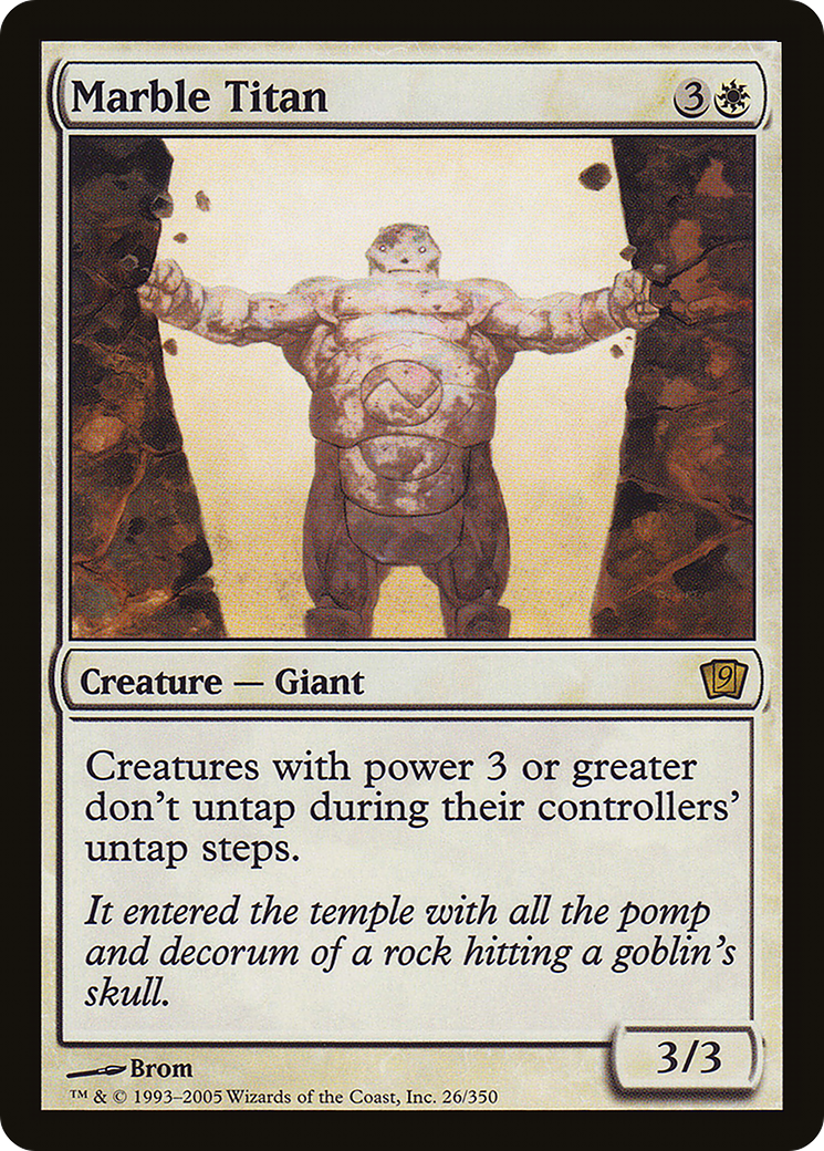 Marble Titan (9ED-026)
