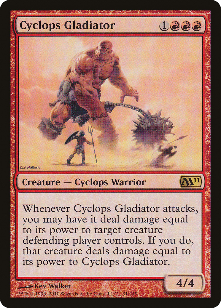 Cyclops Gladiator (M11-131) Foil