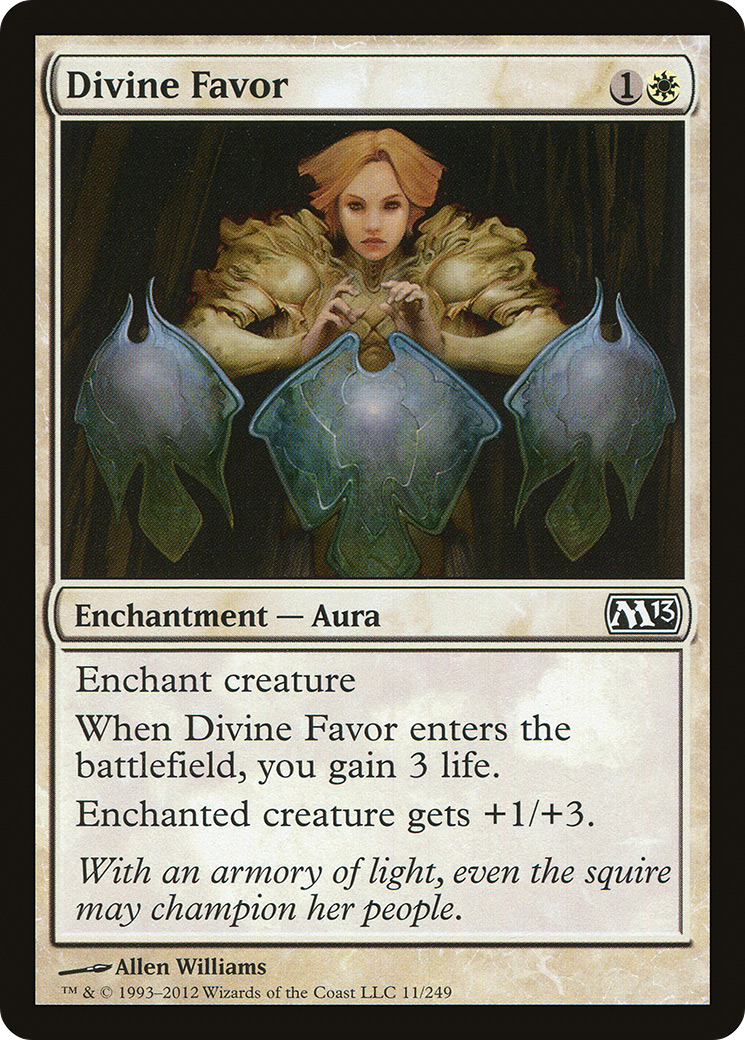 Divine Favor (M13-011) Foil