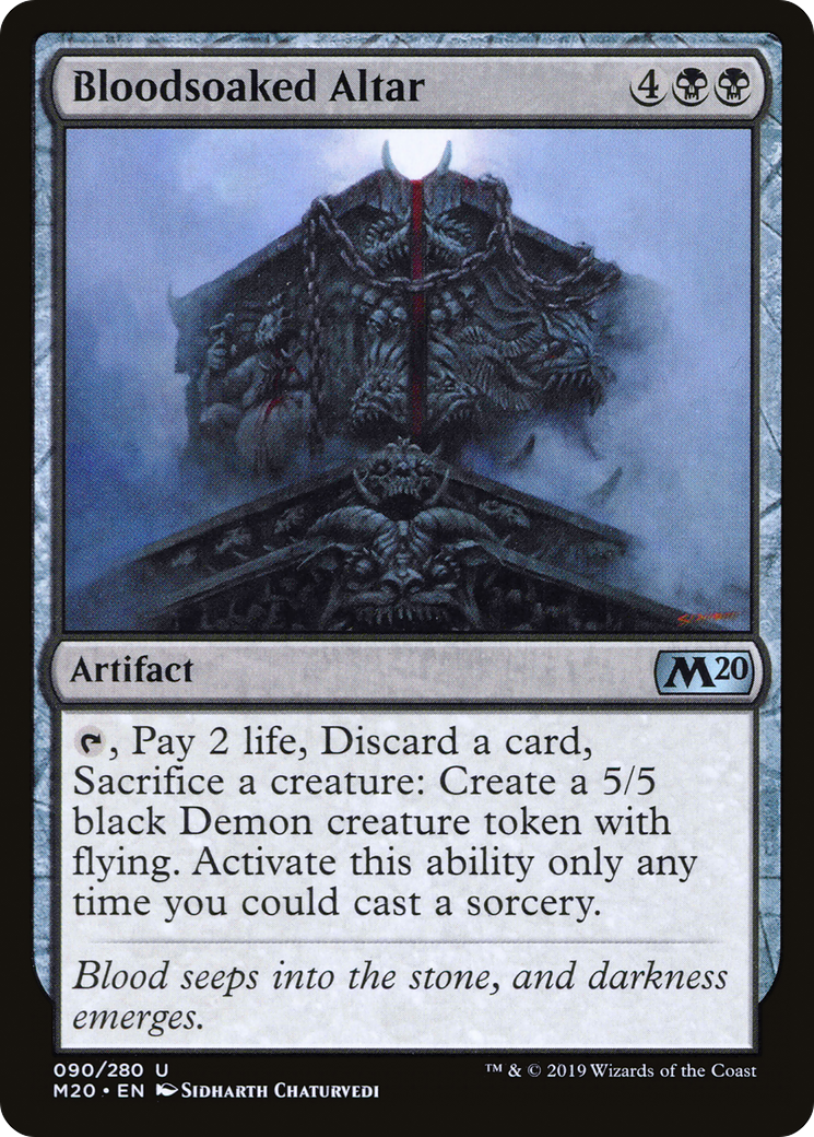 Bloodsoaked Altar (M20-090) Foil