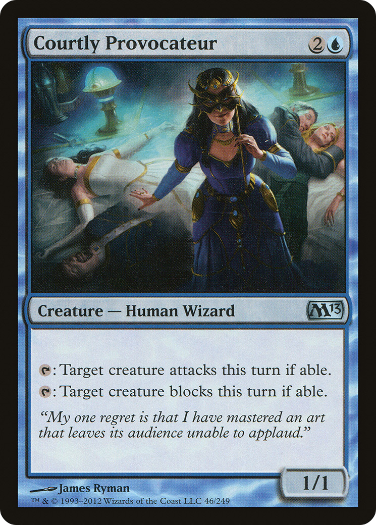 Courtly Provocateur (M13-046)