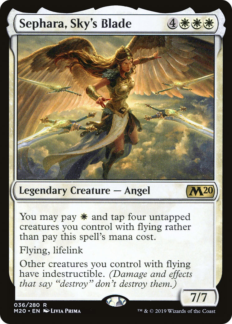 Sephara, Sky's Blade (M20-036) Foil