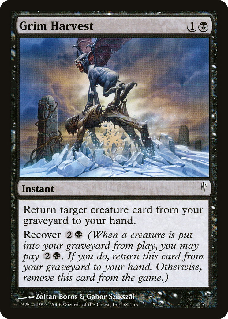 Grim Harvest (CSP-058) Foil