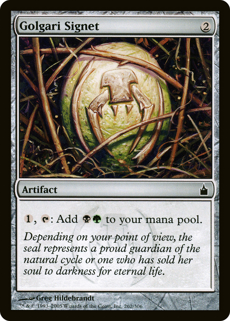 Golgari Signet (RAV-262)