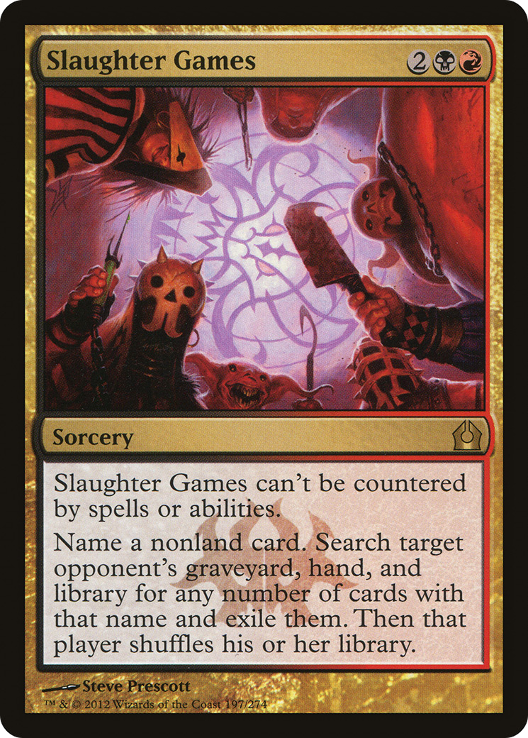 Slaughter Games (RTR-197) Foil
