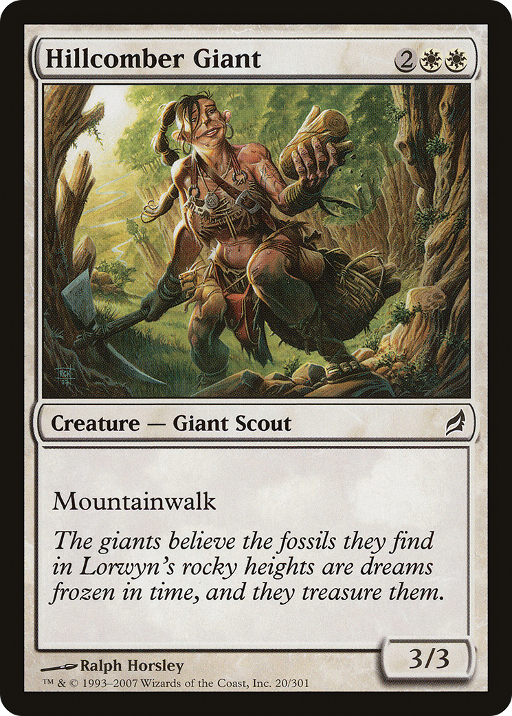 Hillcomber Giant (LRW-020) Foil