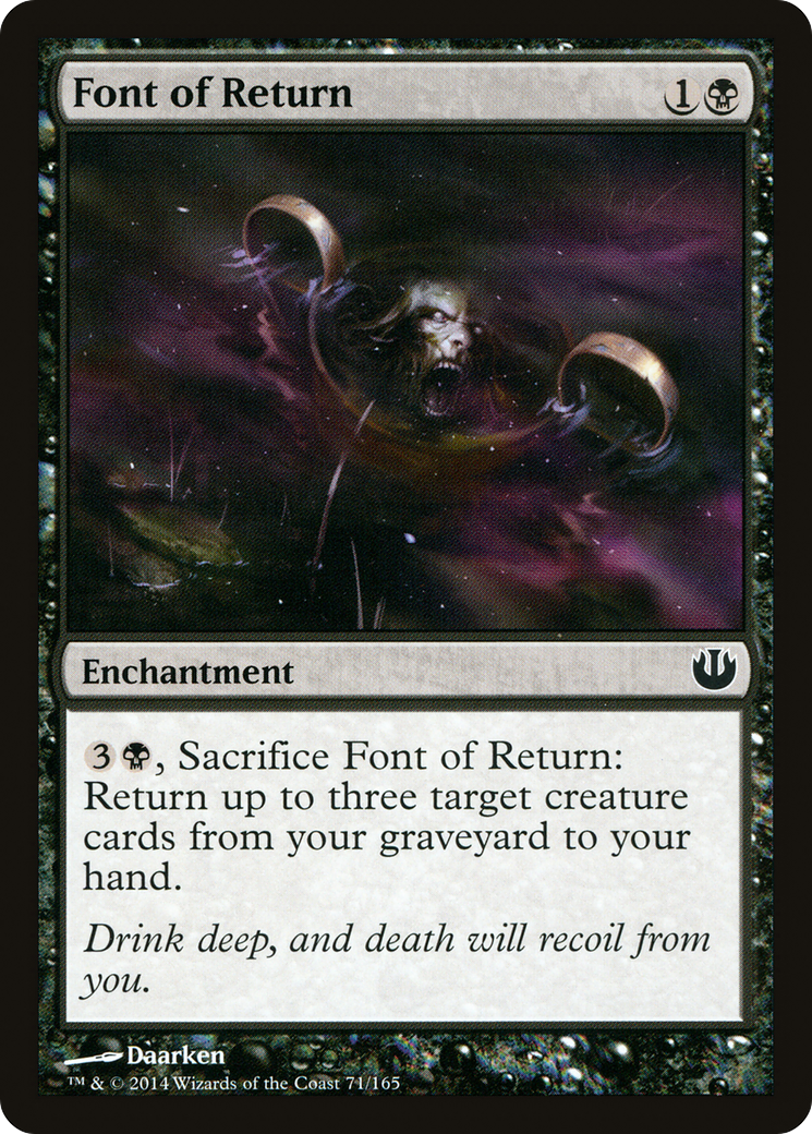 Font of Return (JOU-071)