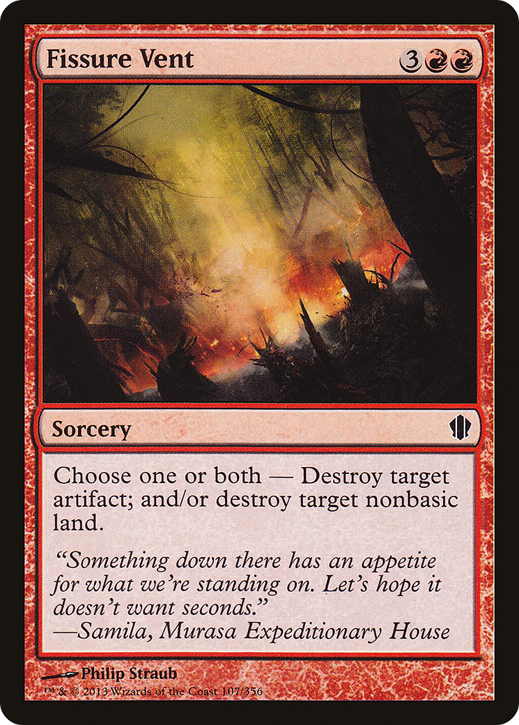 Fissure Vent (C13-107)