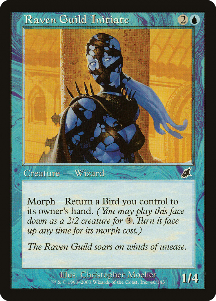 Raven Guild Initiate (SCG-046) Foil
