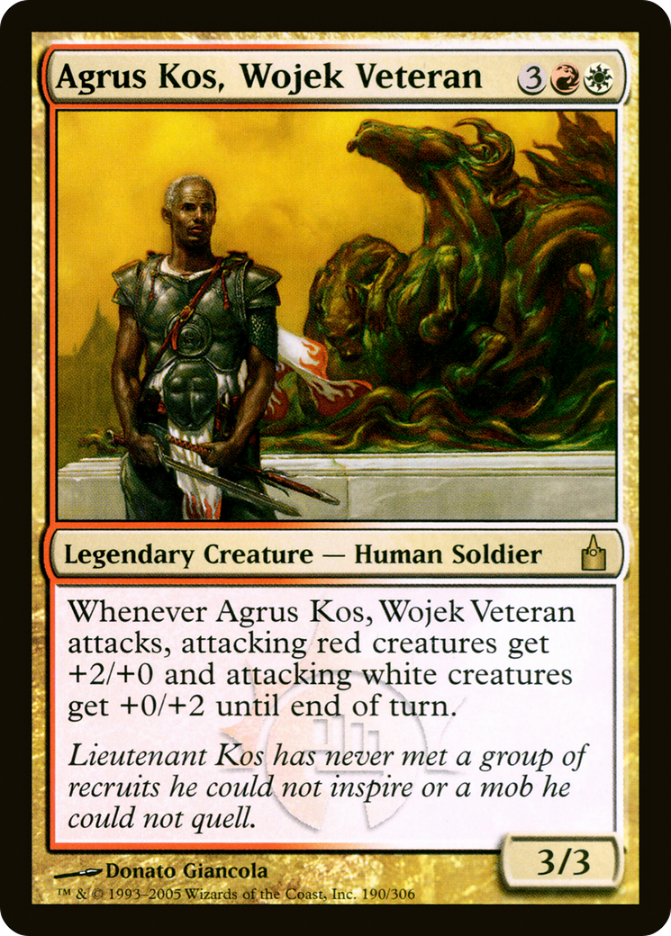 Agrus Kos, Wojek Veteran (RAV-190) Foil