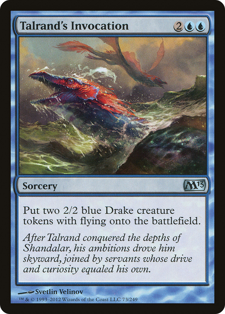 Talrand's Invocation (M13-073) Foil