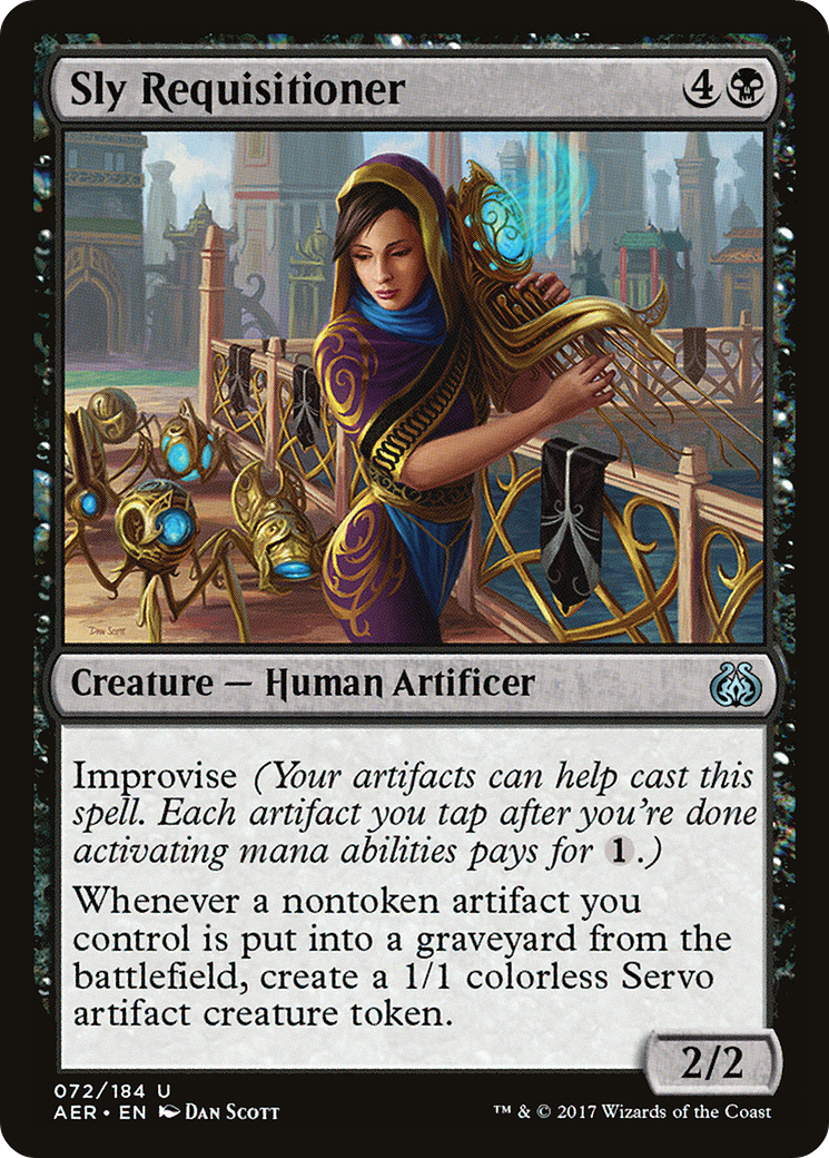 Sly Requisitioner (AER-072) Foil