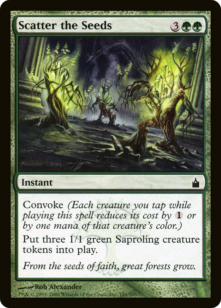 Scatter the Seeds (RAV-181)