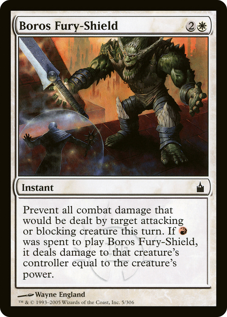 Boros Fury-Shield (RAV-005) Foil