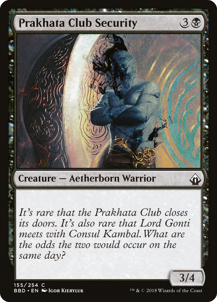 Prakhata Club Security (BBD-155) Foil