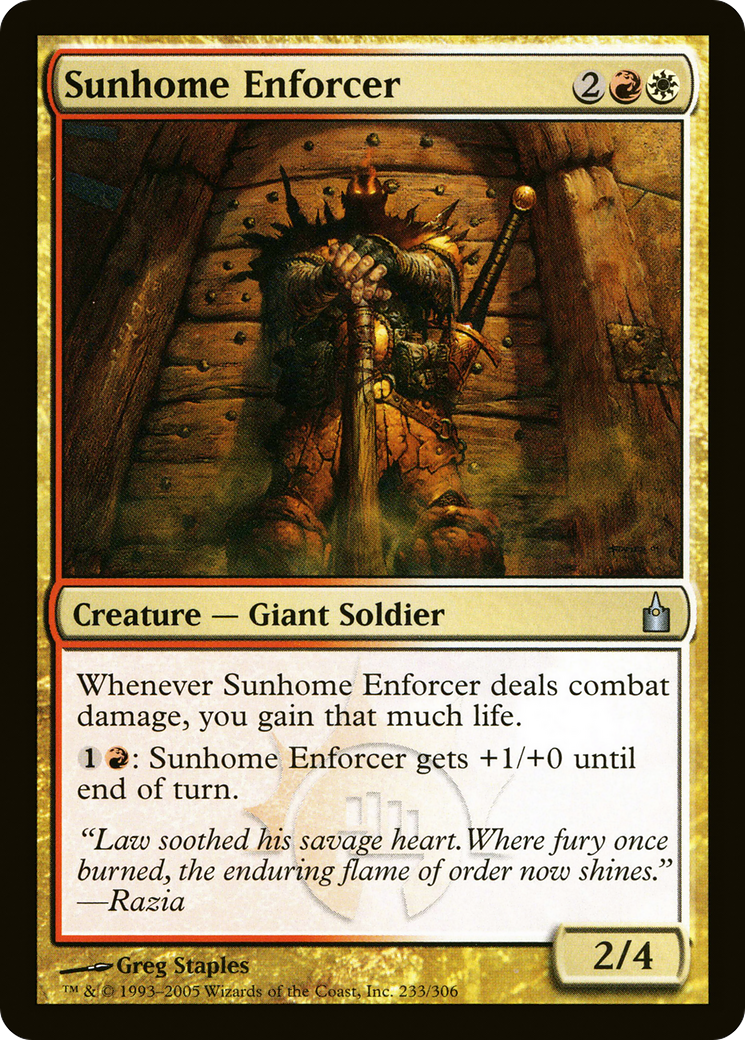 Sunhome Enforcer (RAV-233)
