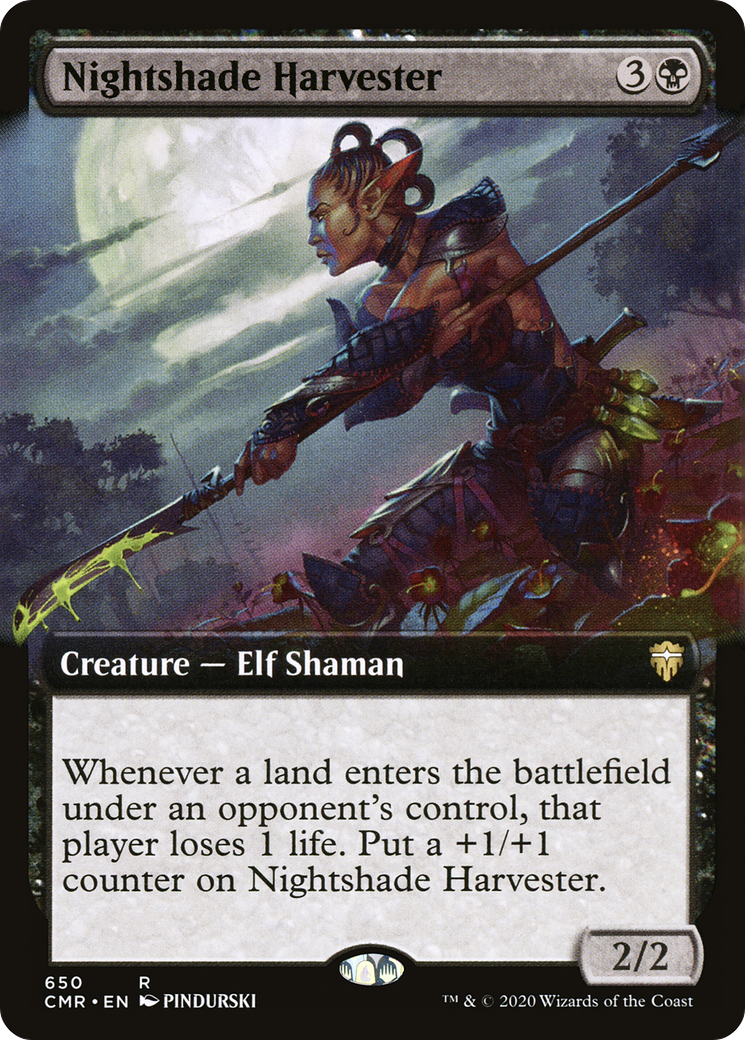 Nightshade Harvester (Extended Art) (CMR-650)